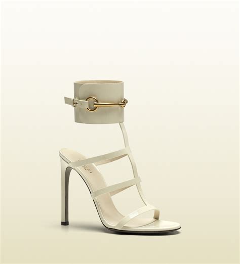 gucci ursula white sandals|white Gucci sandals women's.